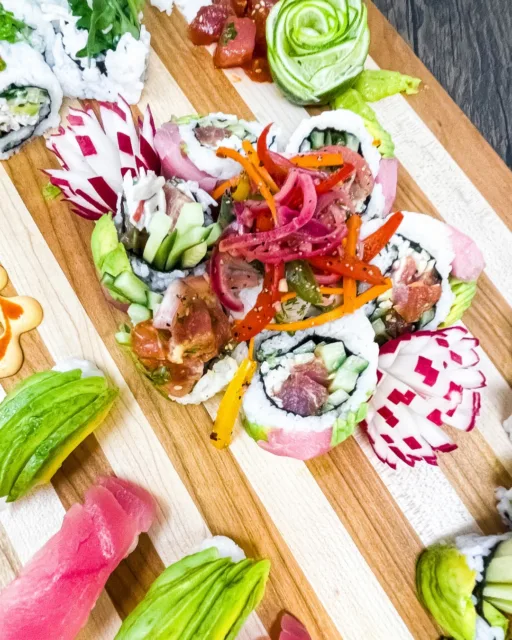 Roll into lunchtime with a sushi spread that’s making a splash! 🍣🌊 

ChefAdvantage brings together fresh fish, creamy avocado, crisp veggies, and perfectly crafted rolls for a flavor-packed campus favorite. 

Ready to reel in happy diners? Head to the link in bio and discover what’s on the menu! 
-
-
-
School Nutrition | Healthy Students | Making Lunch Easy | K12 Dining
#OnsiteDiningPrograms #ChefAdvantage #BrainFuel #SushiRolls #FoodThatFuels