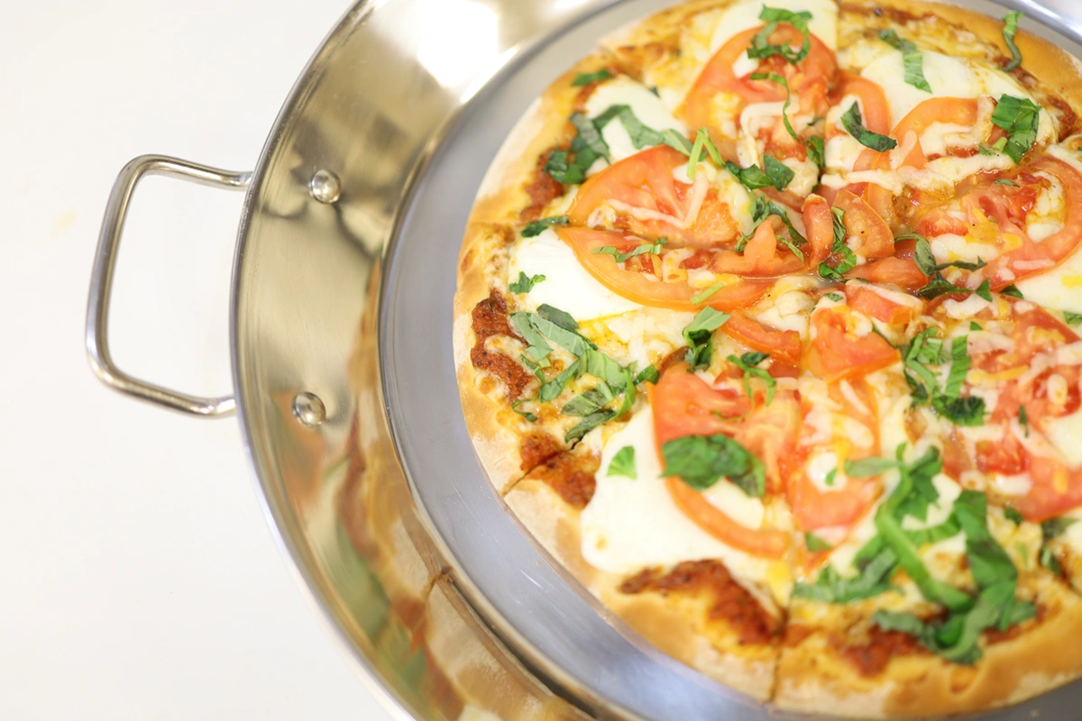 Healthy Margherita PizzaChicken Cordon Bleu | Chef-Driven School Lunches Students will Love | ChefAdvantage
