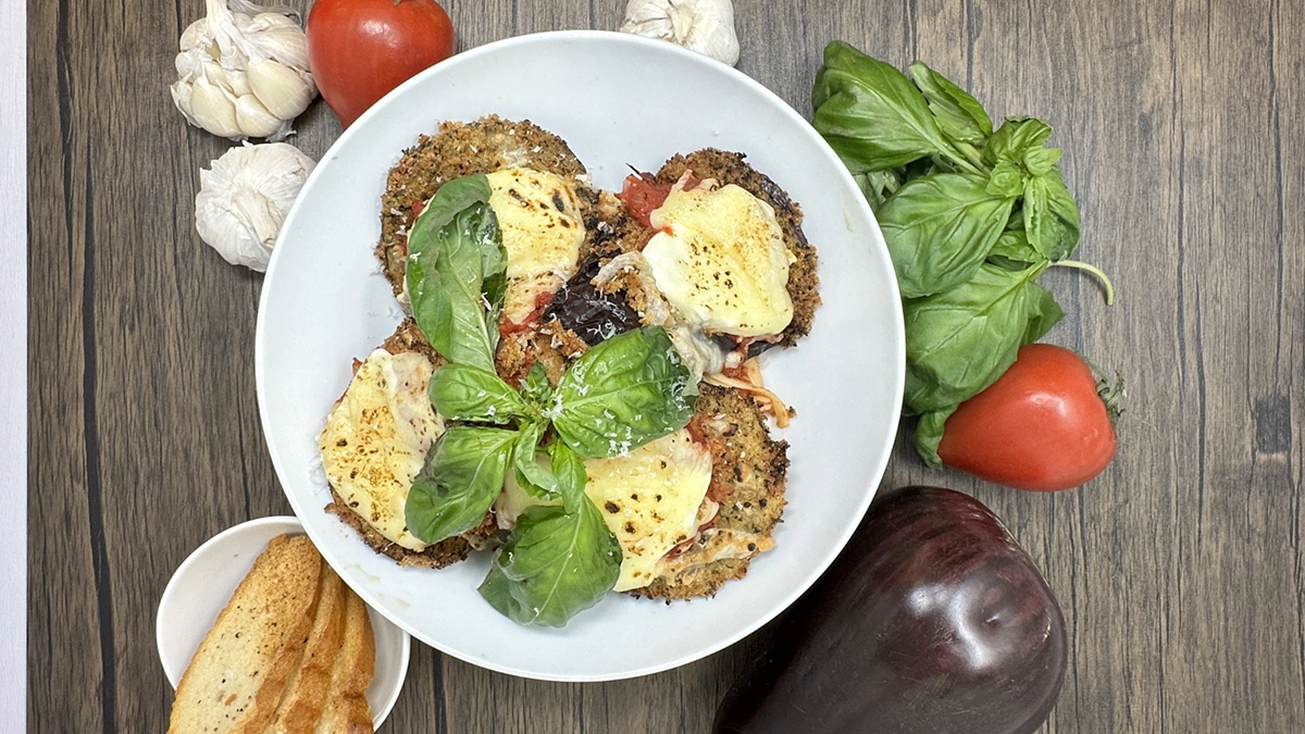 Eggplant Parmesan | | Chef-Driven Vegetarian Meals Students will Love | ChefAdvantage
