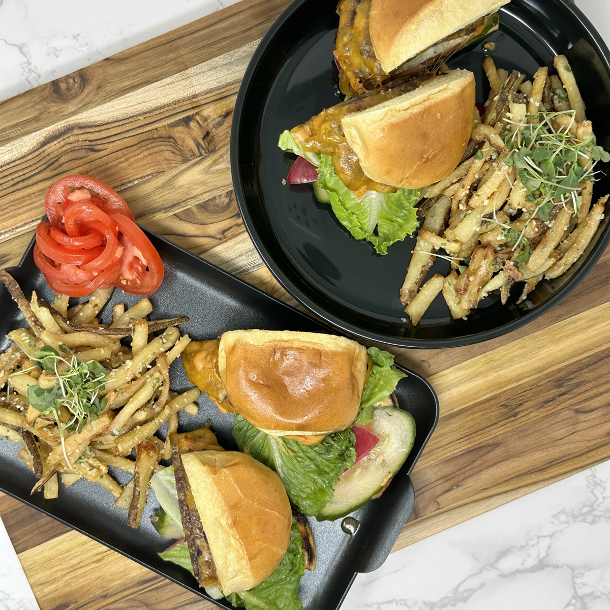 Smash Burgers and Fries | Chef-Driven School Lunches Students will Love | ChefAdvantage